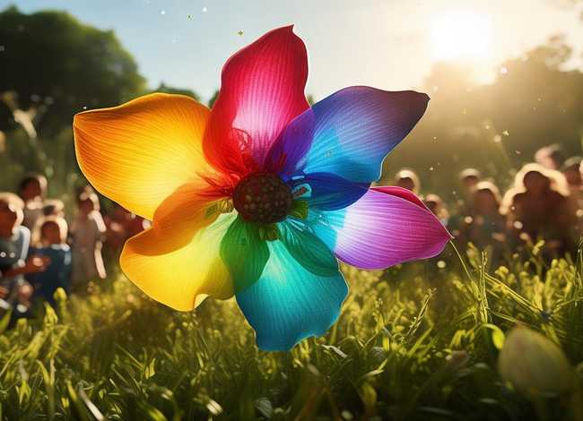 儿童故事七色花的故事 七色花简单的故事