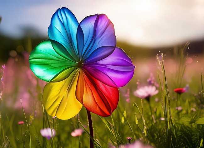 七色花讲故事、七色花讲故事稿子