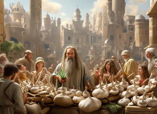 蒜历史；蒜历史起源