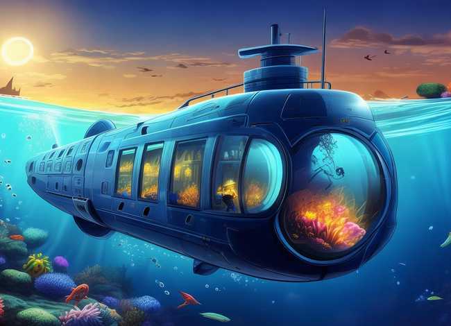 潜水艇的故事绘本（潜水艇的故事绘本图片）