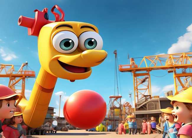 儿童吊车动画片全集员吊车 - 吊车 儿童动画