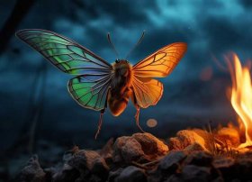 飞蛾扑火儿童故事完整版，飞蛾扑火故事寓意