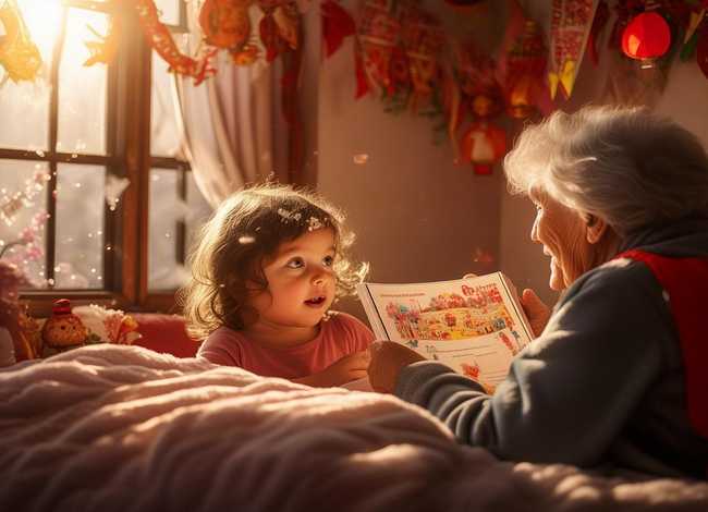 儿童睡前故事过年 关于过年的睡前故事