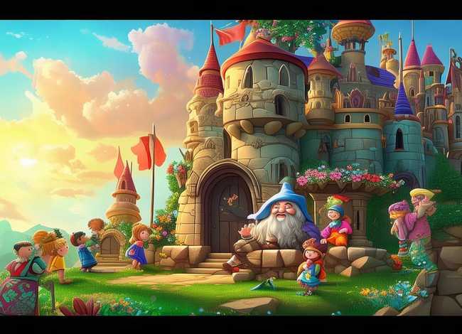 城堡故事儿童故事、城堡幼儿故事