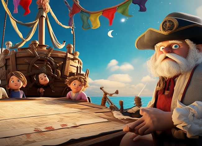 海盗船长的儿童故事，海盗船长讲的什么故事