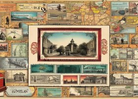 邮票的故事手抄报；邮票小报的图片邮票的故事手抄报