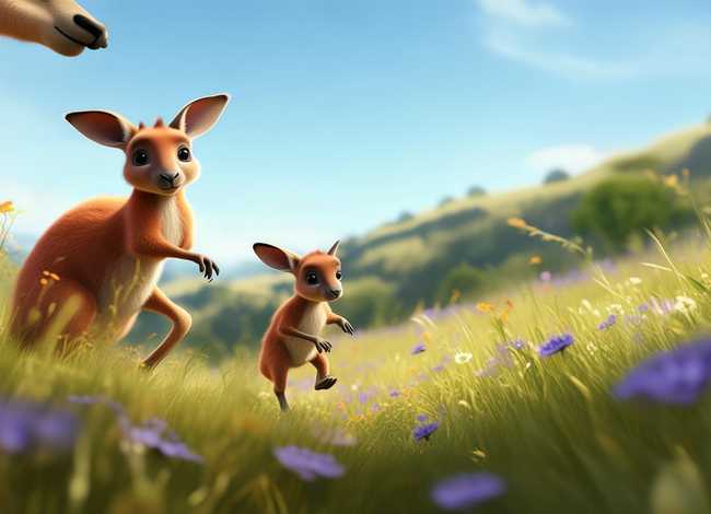 儿童故事小袋鼠找妈妈，小袋鼠找妈妈幼儿故事