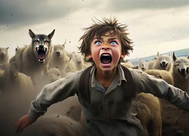 儿童故事简版 狼来了儿童故事文字简版