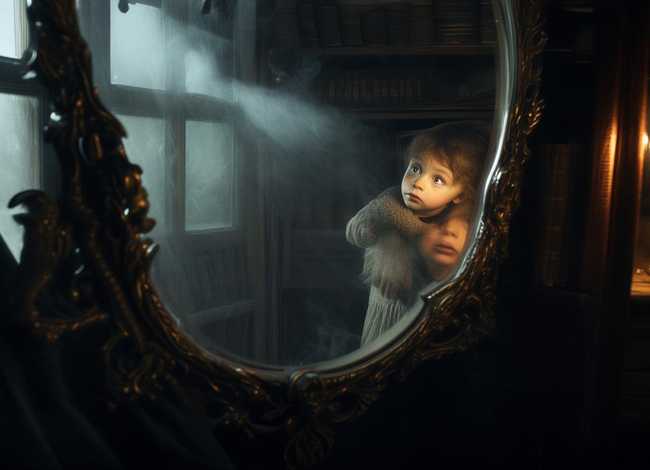 镜子里的小孩的故事、镜子里的小孩的故事内容