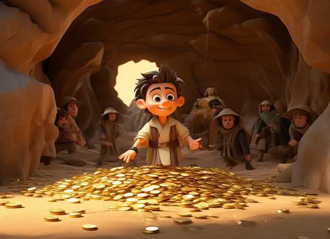 儿童故事大全阿里巴巴与四十大盗 - 少儿故事阿里巴巴与四十大盗