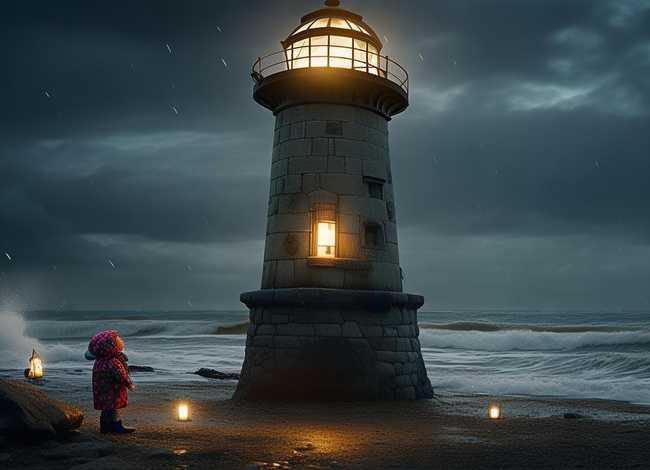关于灯塔小故事小朋友（关于灯塔小故事小朋友怎么写）