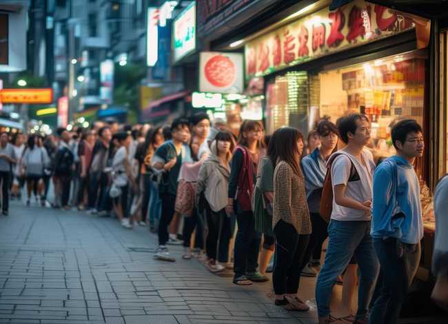 排队的故事视频（排队的故事视频短片）