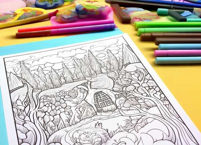 打印故事绘本涂色模板；打印故事绘本涂色模板怎么做