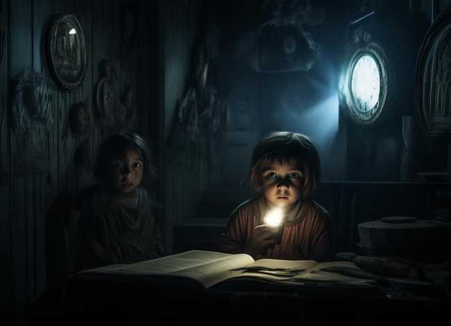 儿童吓人可怕的故事神秘故事 幼儿吓人的故事