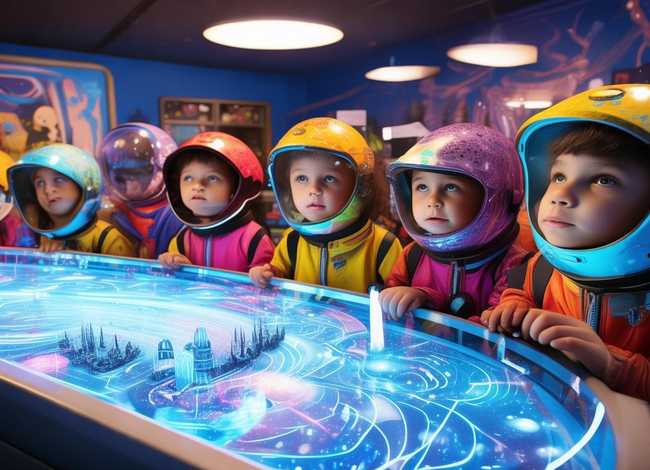 科幻故事幼儿园大班、幼儿园大班科幻画作品一等奖