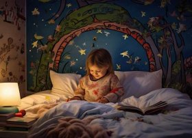 讲故事睡觉的故事；给小孩讲故事睡觉的故事