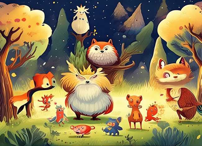儿童童话故事绘本图片，儿童童话图片大全