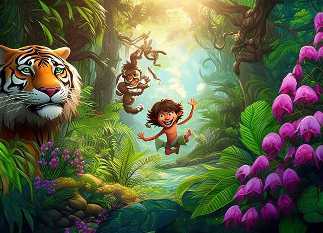 丛林故事儿童剧 - 丛林故事动画