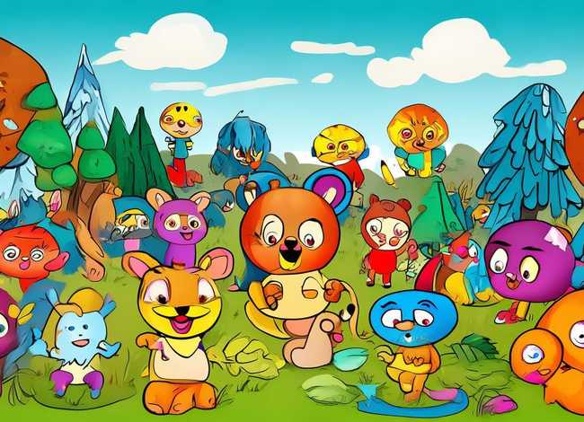 儿童连环画素材（儿童连环画素材图片）