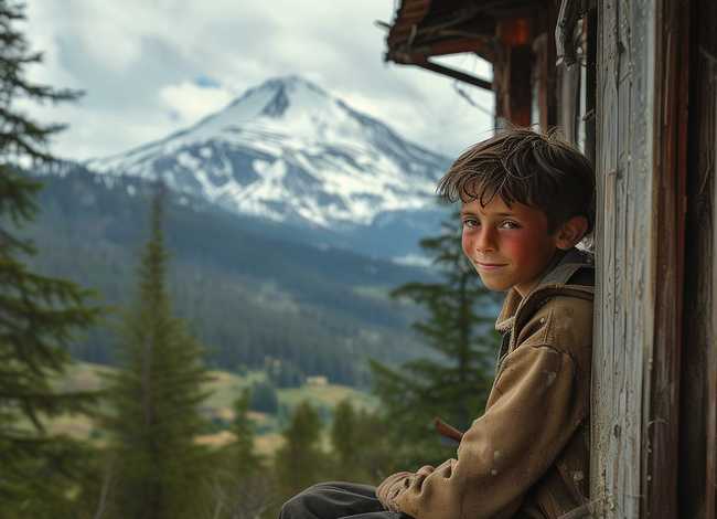 山区孩子的故事50字，山区孩子的故事50字左右