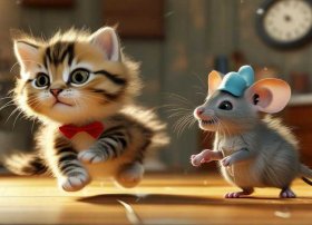 猫和老鼠的故事幼儿故事、猫和老鼠的故事幼儿故事简介