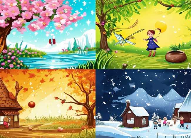 四季的童话儿童故事，四季的故事有哪些