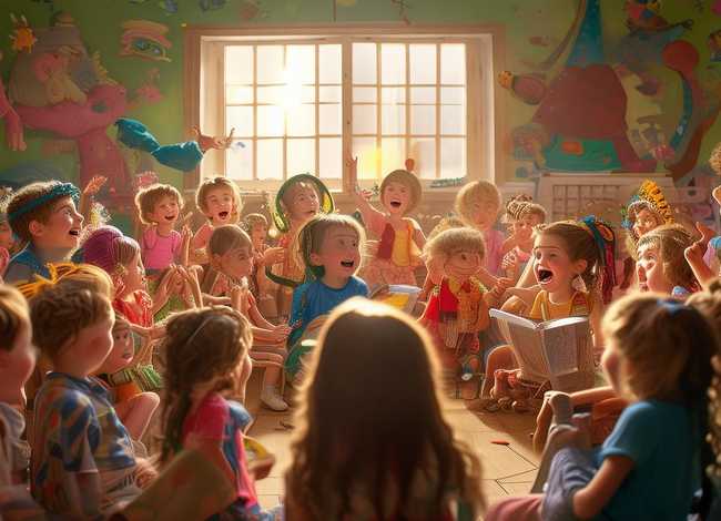 儿童朗诵故事表演、儿童朗诵表演作品