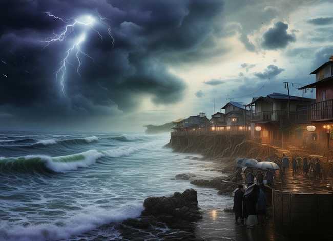 台风的小故事、台风有关的经典小故事