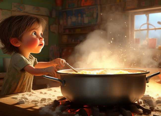 粥的故事儿童版 煮粥的故事 粥的故事儿童版 煮粥的故事