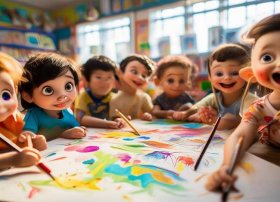 儿童故事简笔画 绘画故事绘本幼儿园