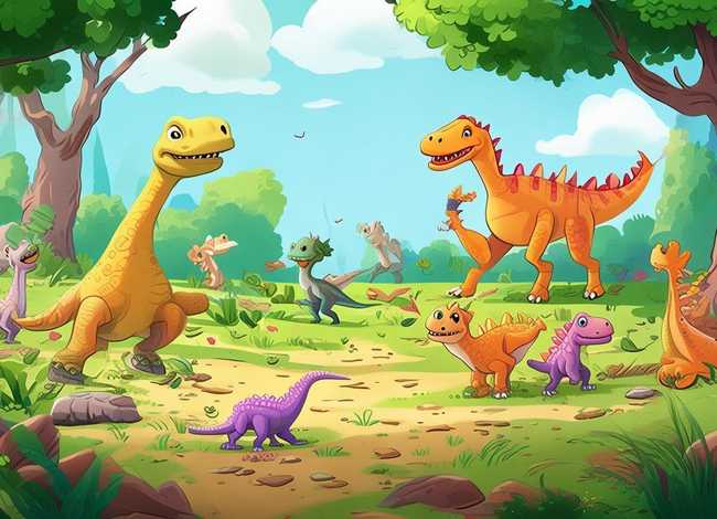 关于恐龙的故事儿童故事，关于恐龙的幼儿故事