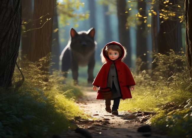 小红帽故事文字简短（小红帽故事文字简短版）