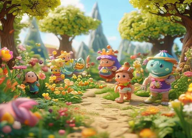 儿童故事花园宝宝；花园宝宝小故事书1-6套装书籍