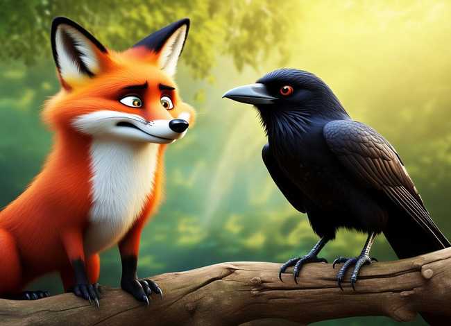 乌鸦和狐狸的故事视频讲故事 乌鸦和狐狸的故事视频讲故事大全