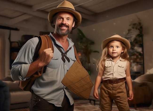 爸爸角色扮演儿童故事（角色扮演爸爸女儿剧本）