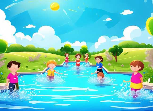 夏日主题儿童画绘本 - 夏日主题儿童画绘本图片