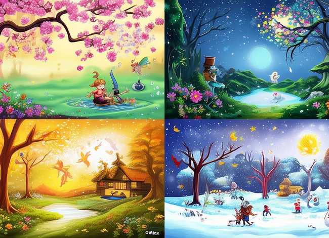 四季的童话儿童故事，四季的故事有哪些
