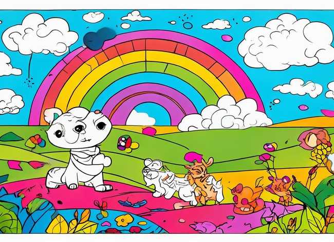 可打印的儿童涂色绘本；可打印的儿童涂色绘本图片