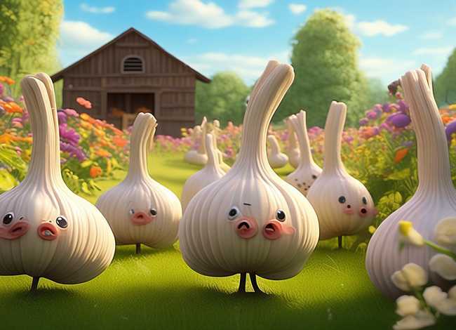 蒜故事绘本、大蒜故事绘本