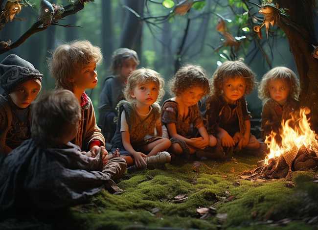 小孩妖怪故事 - 小孩听的妖魔鬼怪故事