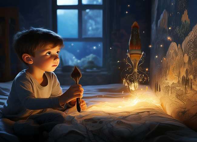 儿童睡前故事马良的神笔、神笔马良的睡前故事会