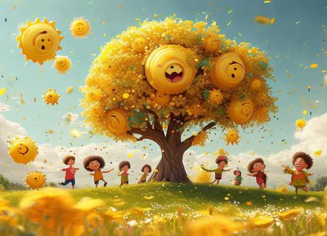 太阳树儿童故事；幼儿故事太阳