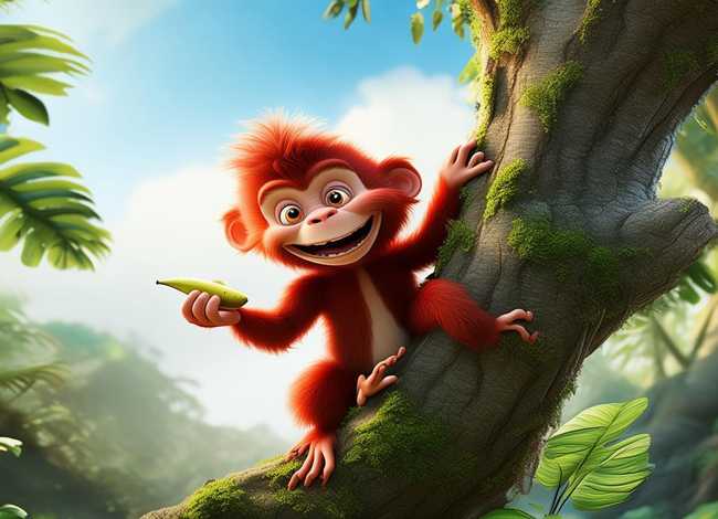 儿童故事猴子简短版 - 猴子故事文字版