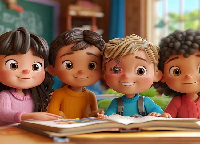 英语故事绘画简单三年级 - 英语故事绘画简单三年级图片