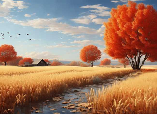 秋天的故事内容（秋天的故事内容本文主要写了哪些景物）