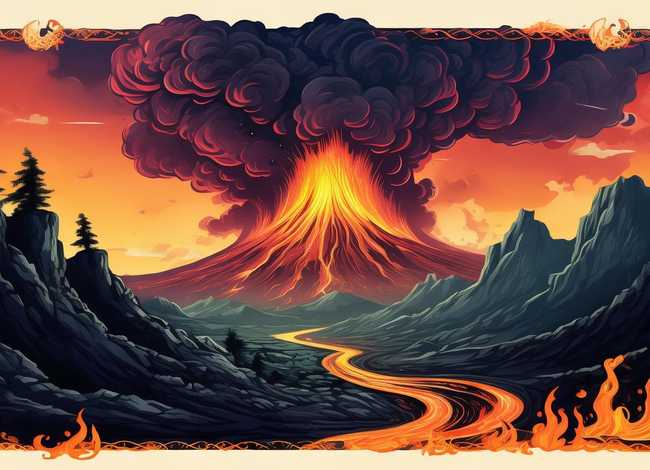 火山的故事（火山的故事手抄报）