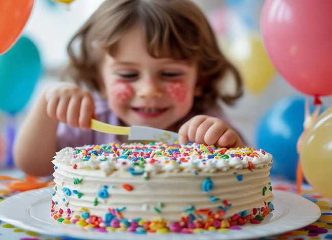 切糕小朋友 - 小朋友切蛋糕