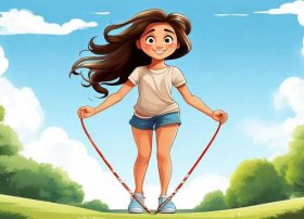 跳绳的女孩故事 跳绳的女孩故事视频