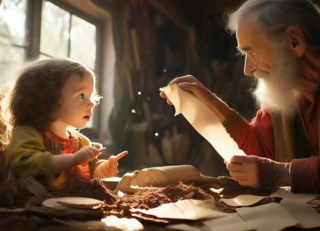 纸的由来儿童故事、纸的由来故事幼儿故事