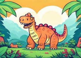 恐龙的故事3-6岁儿童故事书 - 0-3岁恐龙故事